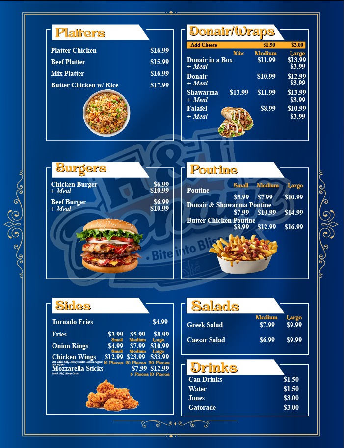 Photo of H&I Donair - 10221 97 St NW, Edmonton, AB T5J 4B2